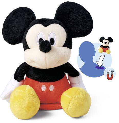 Simba - Disney Topolino da spalla, 12 cm, con magnete, da 0 mesi, 6315870460