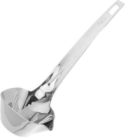 Alipis Mestolo Per Zuppa in Acciaio Inossidabile Separatore Di Per Cucinare Cucchiaio Schiumarola Per Servire Utensile Da Cucina Facile Da Usare