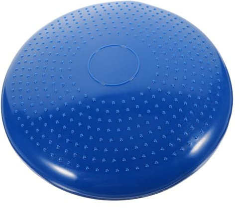 TOGEVAL Stabilitätskissen Wackelkissen Balancescheibe Zur Verbesserung Des Gleichgewichts Linderung Von Rückenschmerzen Blau Mit Handpumpe Zur Einstellung Der Luftmenge Für Ergonomisches s