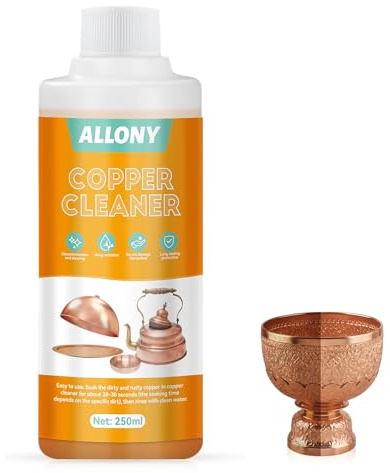 Messing Politur, Reinigen Polieren Versiegeln, Shine Kupfer Reiniger, 250ML
