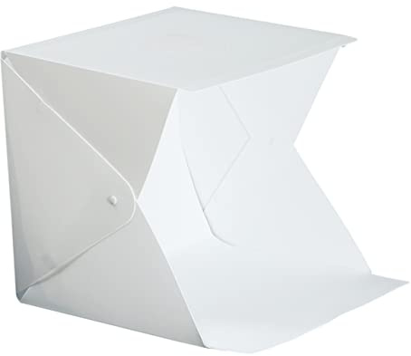 DIYEAH Scatola Luminosa Per Fotografia Portatile Led Kit Per Scatola Luminosa Sfondi Colorati Adatto Per Cosmetici Giocattoli Gioielli Libri Gadget Realizzato in Materiale Qualità