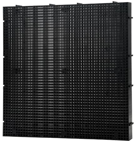 LINLAN 4Pcs 30X30cm Hochdichte Aquarium-Gitterplatte, Aquarien-Trennwand & Gitterplatte für DIY-Filterung, Bodenschutz im Aquascaping