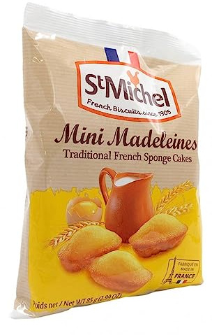 St Michel - Petites Madeleines - 5 Madeleines - 85 G - 24 Paquets