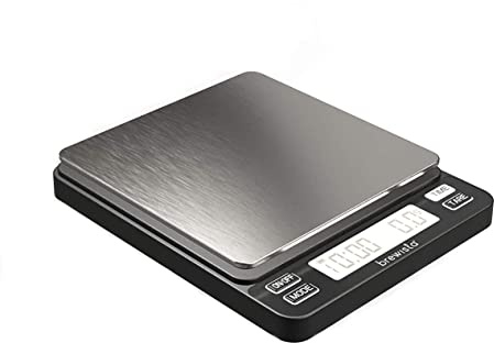 Brewista Smart Scale II für Kaffee, Espressobrauen zu Hause, USB-Akku, 200 g Kapazität, 6 Modi