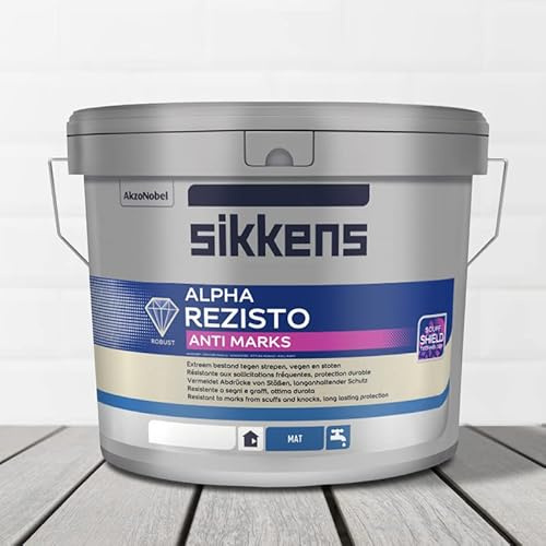 Sikkens Alpha Rezisto Anti Marks Mat White/W05