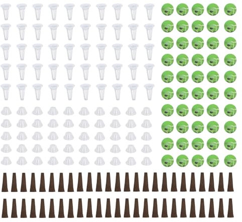 Topiky Samenkapsel Set für das Hydrokultur Anbausystem Im Innenbereich, Zubehör für Hydrokultur Schoten, Grow Anything Kit für das Innen Hydrokultur Anbausystem, Erdlose Pflanzkörbe