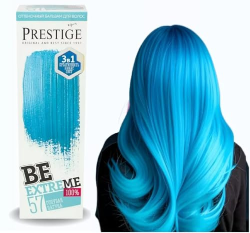 Semi-permanenter Haarfärbebalsam 57 Lagune Blau BeEXTREME 100% Ammoniakfrei, Parabenfrei, PPD-frei