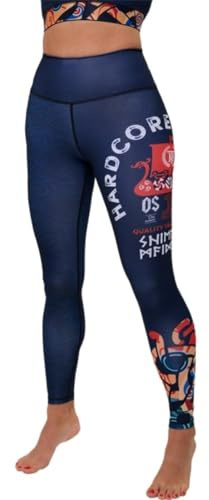 Hardcore Training Pantalon de Compression Femme Unisexe Adulte MMA BJJ Boxe | Pantalon de Compression | Femme Unisexe Adulte | MMA | BJJ | Boxe | Grappling