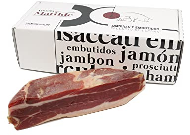1,5 Kg de Paletilla de Jamón Serrano Curado Deshuesado – Mini Jamón Serrano Gran Reserva de Raza Duroc – Abuela Matilde (Paletilla Serrana)
