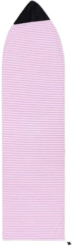 Zunishaone Funda protectora para tabla de surf, calcetín ligero, bolsa de tabla, material de punto suave con nariz acolchada, bolsillo de almacenamiento para tabla corta y protección de tabla de remo