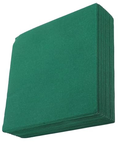 Anneome 25 Stück Grüne Einweg-servietten aus Staubfreiem Papier Weiche Saugfähige Gästetücher für Hochzeit Party Empfang und Bad Dekorative Dinner-servietten für Festliche Anlässe