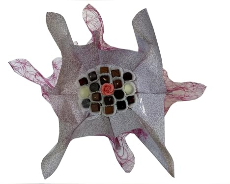 Bouquet do rosam chocolats et confiserie | Diamètre 25cm | Idée cadeau | Confiserie & Chocolat | France
