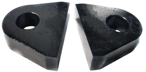 MotiveTech 2 Pieces of Welding Shackle with Fork Mount, Heavy-Duty, Portable, Direct Replacement, Easy to Install for Buckets