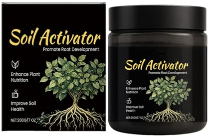 Soil Pro Activator, 7 Fl Oz Soil Activator for Plants, Water-Soluble Formula, Enhance Growth for Vegetables & All Plants (1pcs)