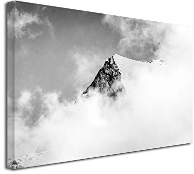 DECLINA Großformat, Kunstdruck auf Leinwand, Dekoration für Wohnzimmer, modernes Leinwand, 50 x 30 cm, Leinen, 120x80 cm