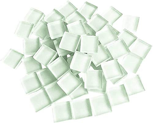 FireAngels Azulejo de mosaico de material artesanal, microvidrio, pequeño mosaico de bricolaje, pasatiempos, niños, hecho a mano, piedra sin cristal, material de manualidades, creatividad, 300 g