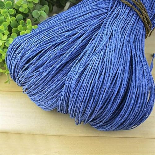 500g Sommer-Bast-Garn zum Häkeln, natürliche Papierstrohfäden, Kunsthandwerk für DIY-Stricken, Hut, Handtasche, Geldbörse, Korb, Rattan-Material