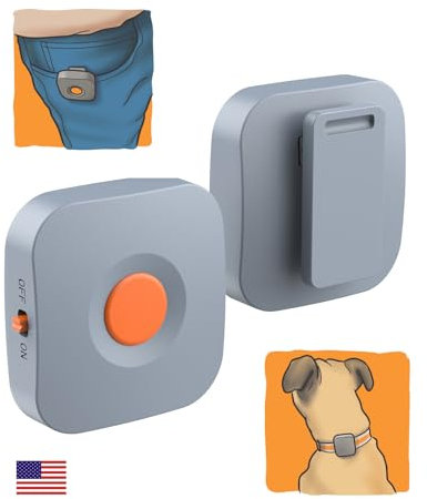 Hundetrainingsgerät – Das Original-Kona Clip wurde in den USA entworfen Vibrationskorrektur mit Fernbedienung für kleine, mittelgroße und große Hunde, Leinentraining, wasserdicht, wiederaufladbar