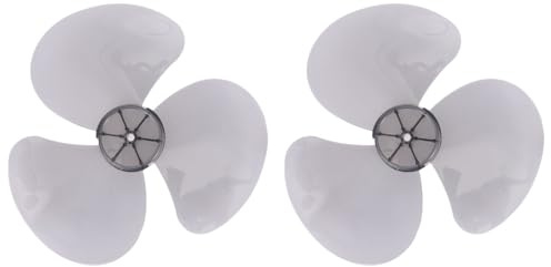 Gadpiparty 2 Pièces pale de ventilateur électrique Pale de ventilateur de 28 cm mouche table sur pied s en plastique s pour de table vertical lame