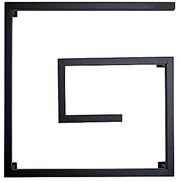 BHCCYS Scaldasalviette riscaldato 59W a Basso consumo energetico Scaldasalviette Elettrico a Parete Scaldasalviette Elettrico Scaldasalviette in Acciaio Inossidabile