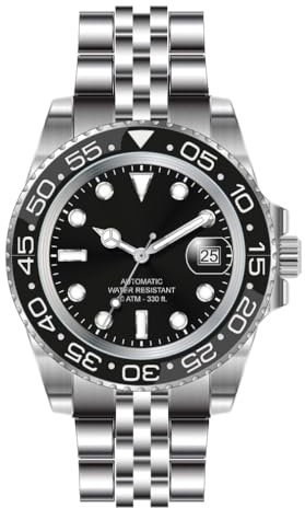 Lorenz Automatic 28196AA - Orologio Uomo in Acciaio inossidabile - Orologio Sportivo Sub 100m