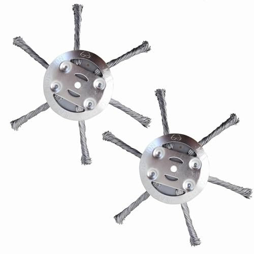 para desbrozadora, 5 mm de diámetro, Forma cónica, Extractor de Hierbas Silvestres, Cepillo de Alambre para desbrozadora