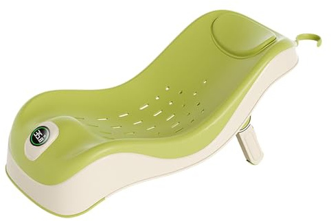 ✔️ Badewannensitz für, Duschstuhl für Höhenverstellbar | Weiche Badewannenhalterung mit intelligenter Temperaturerkennung, bogenförmiger ergonomischer Duschsitz für
