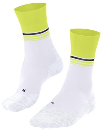 FALKE herr Löparstrumpor RU4 Endurance Cool M So funktionellt garn antiblåsning 1 par, Vit White 2004 Stripe, 42-43