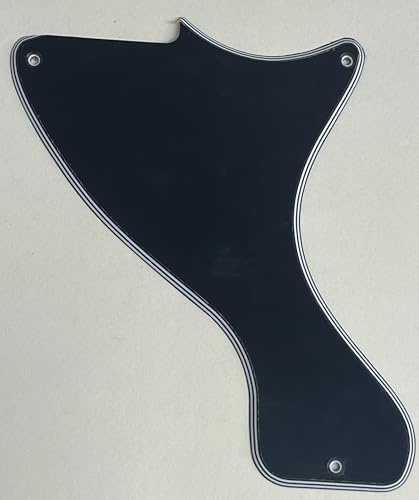 Schlagbrett für LP Jr. Les Paul Junior Style Gitarre (5-lagig, schwarz)