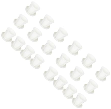 Toddmomy 20 Juegos Macetas de Plástico con Bandejas de Jardinería y Decoración de para y Rosales Resistente y Duradero de Diámetro de