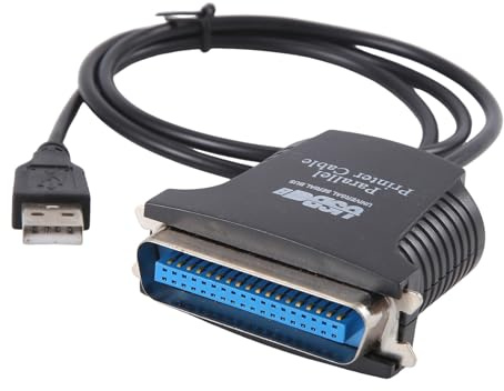 Janasiba Neu Parallel Port DB36 LPT Drucker USB Express Card Converter Adapter Schwarz