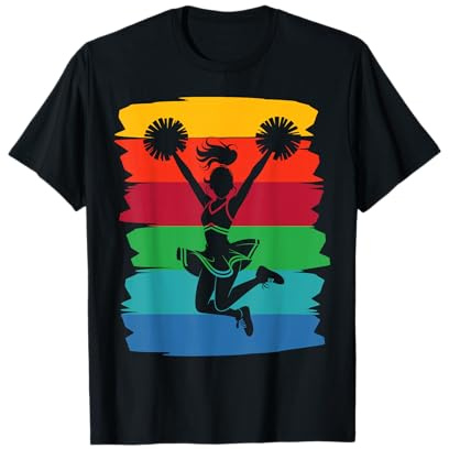 Cheerleaderin Mädchen jubeln Mama Liebe Cheerleading T-Shirt