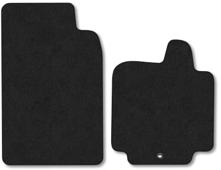 Smart Fortwo (2007-2014) Carpet Car Mats | Black Edge Trim Tailored Fit Floor Mats Full Coverage Protection Accessories Easy Clean Anti Slip Made in the UK