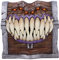 Nemesis Now Dungeons & Dragons - Scatola portaoggetti per Dadi Imitazione dei Dadi, 11,3 cm, Resina, Marrone, Prodotto con Licenza Ufficiale, Scatola per Dadi con Personaggi imitativi, in Resina di