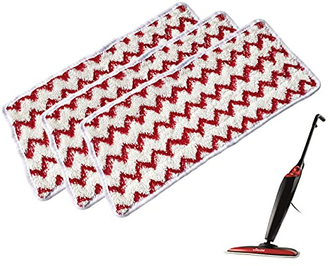 keephen Tamponi di Ricambio per Scopa a Vapore in Microfibra da 5 Pezzi per Scopa a Vapore Vileda Steam XXL