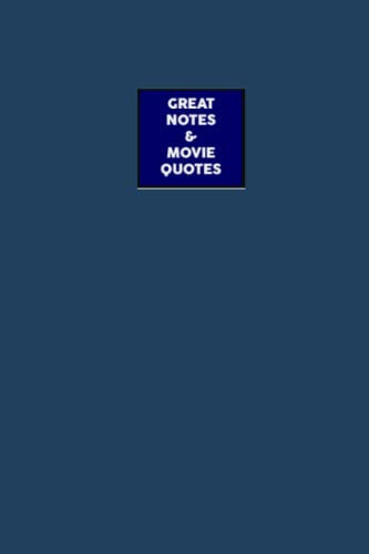 Notebook with movie quotes