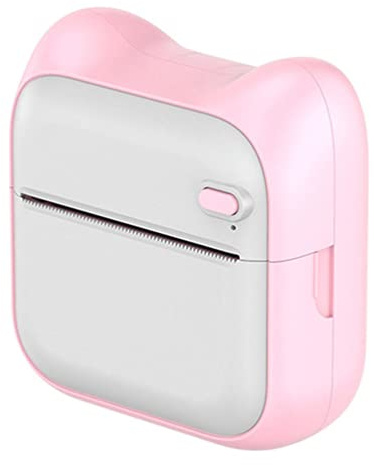 LiLiTok Mini-Taschen-Fotodrucker, Samrtphone-Thermodrucker, kompatibel mit Android/iOS, Kabellose Sofortdrucker für Aufkleber/Journal/Studiennotiz/Jungen-Mädchen-DIY-Malerei-Geschenk (Rosa)