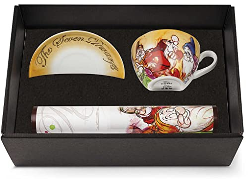 Egan Set Tazza Colazione + Tovaglietta Americana 7 Nani Disney, 133013