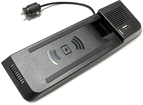 MURRAYLE 15W Auto Qi. Kabelloser Ladegerät Charing Palte Wireless Telefon Ladegerät Zubehör Geeignet for Audi Q5 2009-2017 SQ5 2014-2017