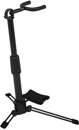 Tragbarer Saxophonständer Faltbarer Metall Schwarz Stativ Instrumentenständer Saxophonständer Holzblaszubehör Trompetenständer