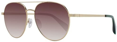 Ted Baker TB1682 407 57 Herren-Sonnenbrille, Gold, 57