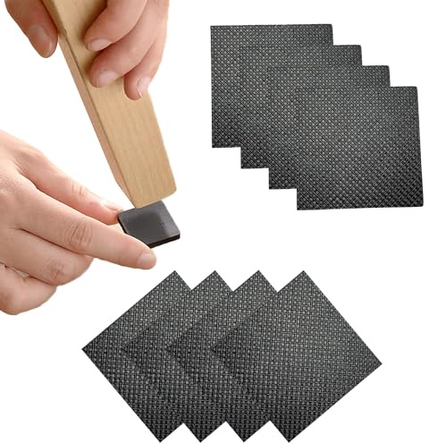 Qrity 16 Pezzi Cuscinetti per Mobili, Cuscinetti Antiscivolo Silicone, Protezioni per Pavimenti per Mobili, Quadrato, 40x40MM