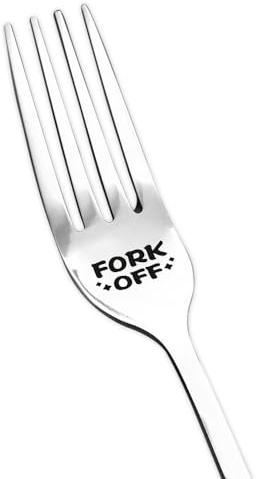 Sisadodo Birthday Gifts for Women Men Fork Off Fork Gift for Son Daughter Graduation Gifts I Love You Gift for Mom Dad Long Distance Gifts for Boyfriend Girlfriend Thinking of You Gifts for Women Men