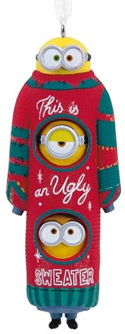 Hallmark Kevin, Stuart & Bob the Minions Hanging Ornament, Resin