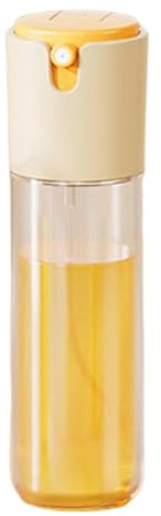 ycezw Botella de aceite en aerosol – Botella de aceite de oliva en aerosol y botella de vertido | Botella de aceite de vidrio para, hornear, cocinar