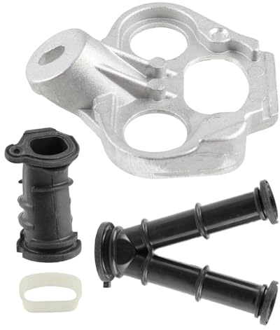 Carbhub Inlet Pipes with Plate Compatible with Husqvarna K760 K750 Concrete Saws Replaces Parts Number 525733201 525733101 544352601 544 35 26-01