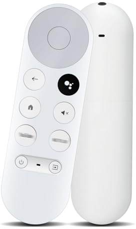 G9N9N Ersatz Fernbedienung für Google Chromecast TV 4K Snow Bluetooth Sprachfernbedienung Kompatibel für Google GA01409-US, GA01919-US, GA01920-US, GA01923-US, GA02463-US, GA02464-US