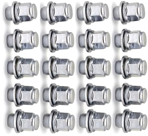 Radbolzen Kompatibel Mit Toyota Für Matrix 2003–2014 Für Mirai 2016–2019 Für MR2 1985–1995 Radmuttern Für Stahlfelgen OEM-Nummer: 52950M2050