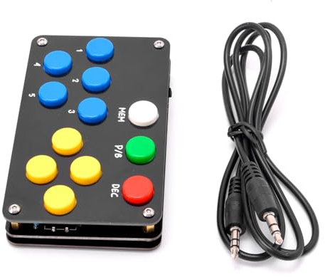 Mulcort Clavier télécommandé - Émetteur de radio à ondes courtes - Bouton de commande radio amélioré