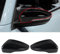 TTCR-II 2PCS Compatible con Retrovisores VW Beetle/CC/Jetta/Passat/Scirocco/Eos 2009-2018, 3C8857538/3C8857537 Izquierdo+Derecha Carcasa Espejo Retrovisor VW Jetta Espejo Tapa Reemplazo-Negro